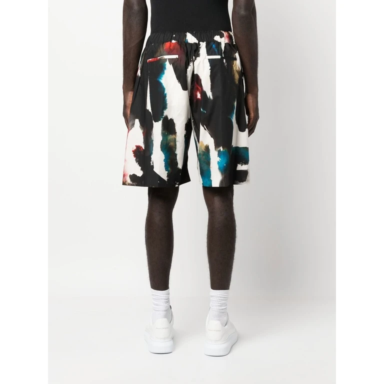 Alexander McQueen Shorts MultiColour Outer: Cotton Lining - Men