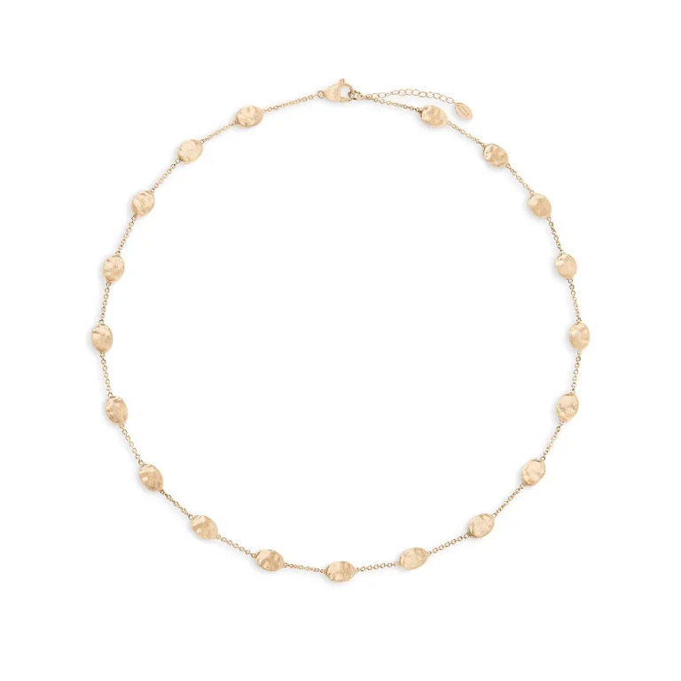 Marco Bicego 18K Yellow Gold Siviglia Bead Station Necklace, 16