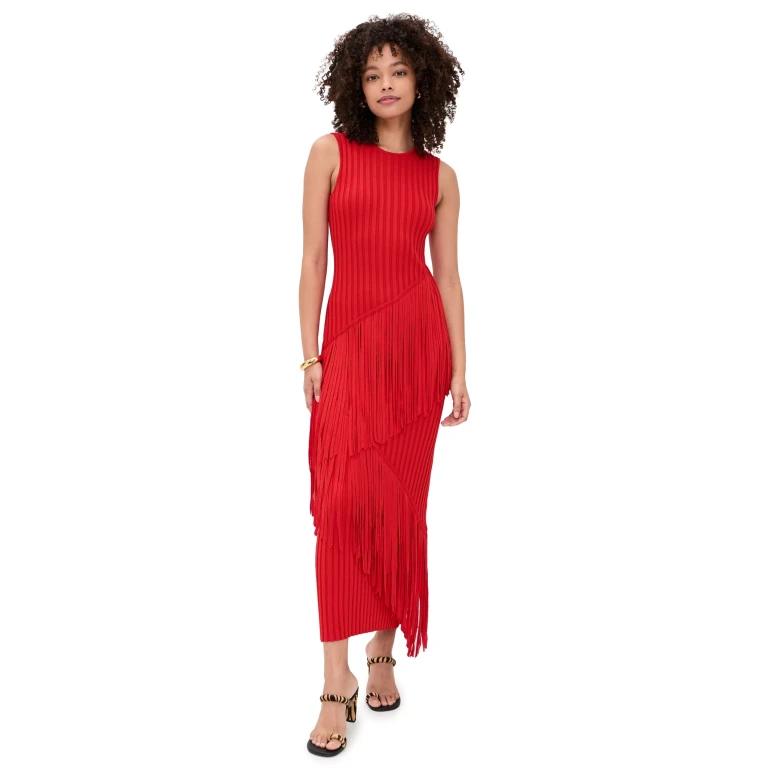 SIMONMILLER Spiral Dress Paprika S