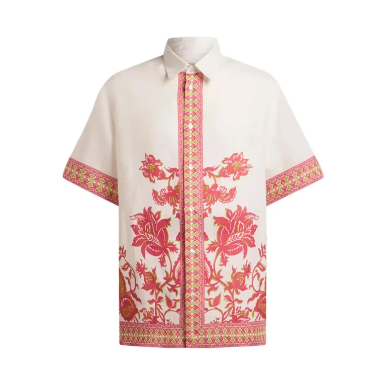 Etro Floral-print Linen Shirt