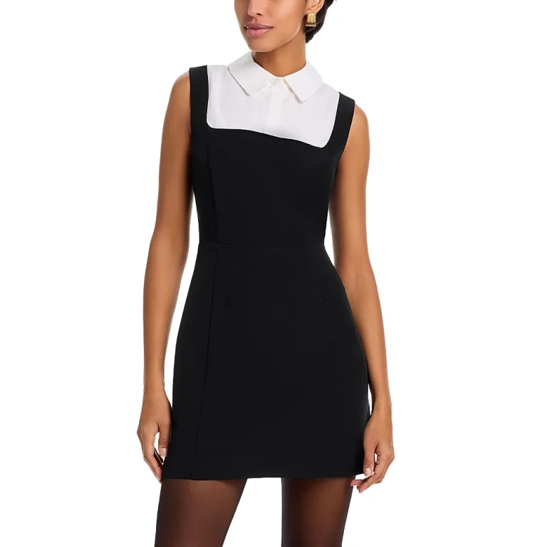 French Connection Echo Crepe Sleeveless Dress