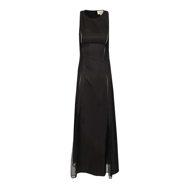 Loulou Studio Robe Au Genou - Noir