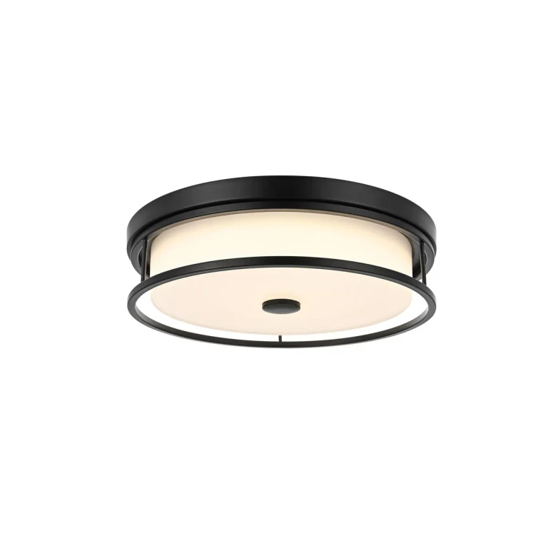 Black LED Flush Mount from the Kolson Collection