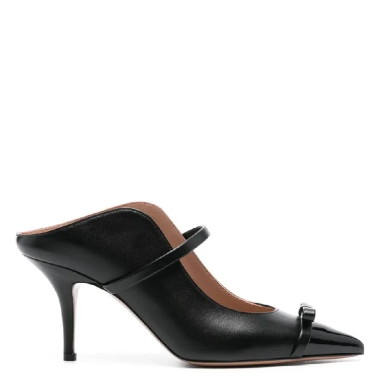 Malone Souliers Blanca 70MM Leather Mules