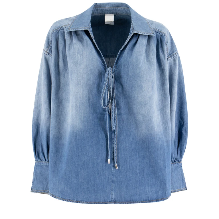 Pinko calahari Blouse Made Of Denim.
