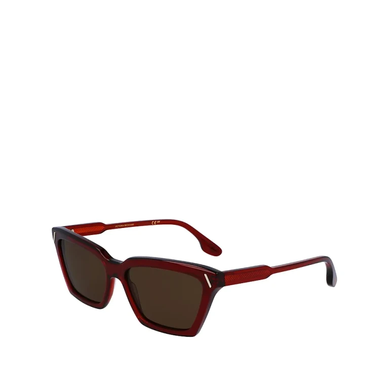 Victoria Beckham Guilloche Geometric Sunglasses, 57mm