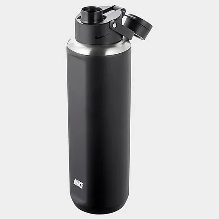 32oz Stainless Steel Recharge Chug Bottle in Black/White Size: 32 Oz.