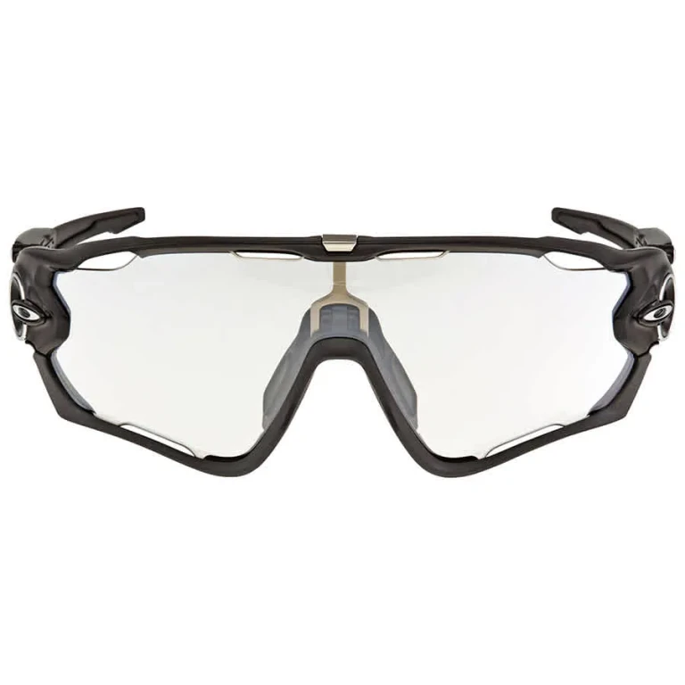 Oakley Jawbreaker Clear Black Iridium Photochromic Activated Shield Mens Sunglasses OO9290 929014 136
