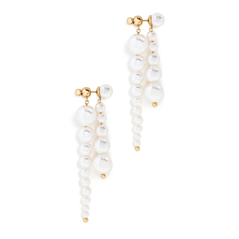 Cult Gaia Loreli Earrings Pearl One Size