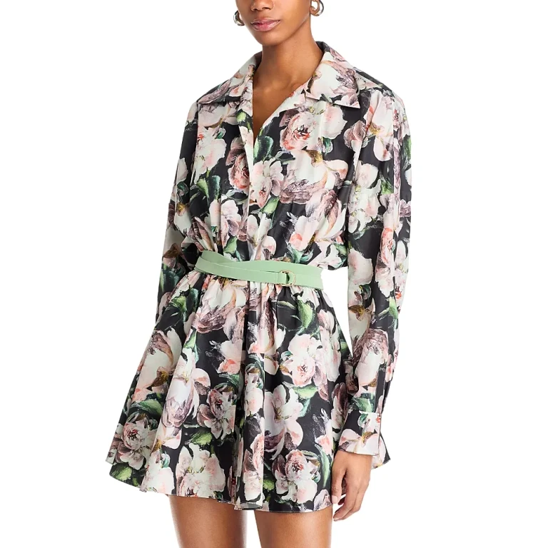 Norma Kamali Mini Shirt Dress