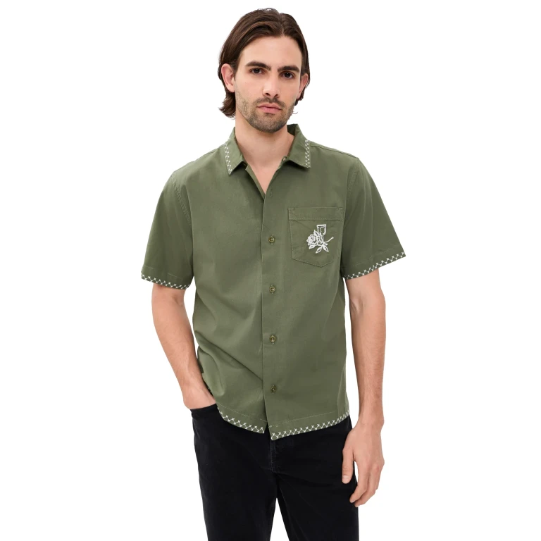 Service Works Border Shirt Olive XL