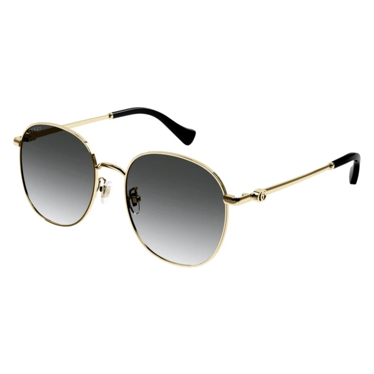 Gucci Eyewear Gg1142s001 Gold Gold Grey
