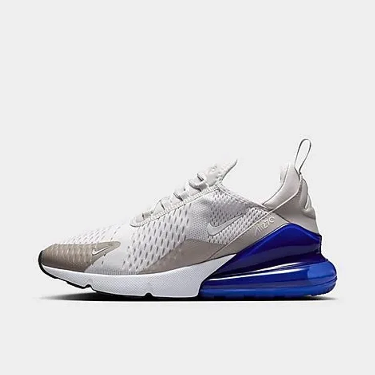 Nike 남성용 Air Max 270 캐주얼 신발 Black/White/Solar Red 사이즈 7.5