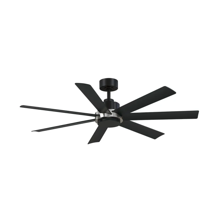 Black 56"Ceiling Fan from the Pendry 56 Collection
