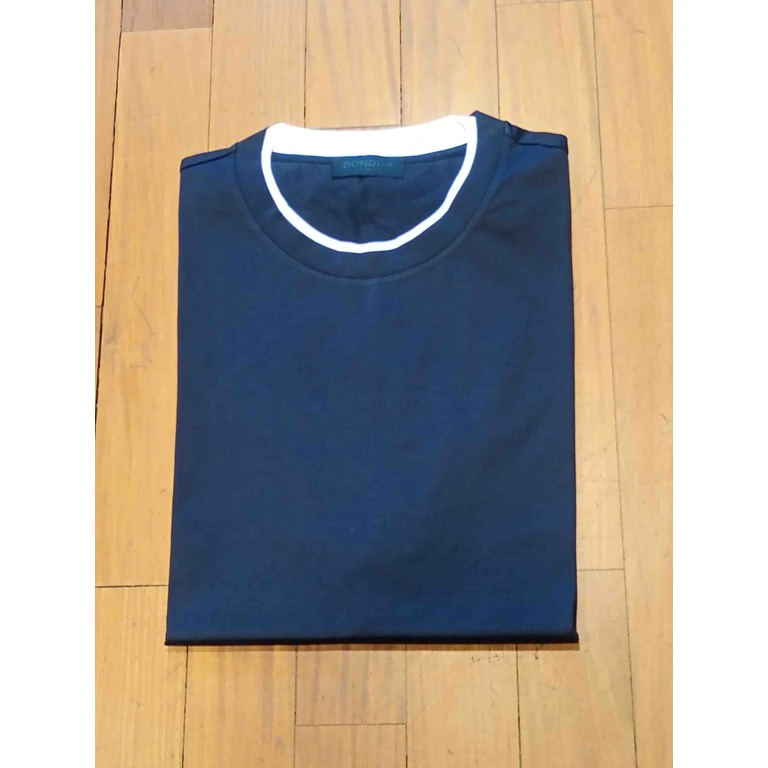 Dondup Colletto Blue Cotton Tshirt - Men