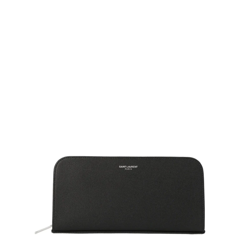Continental Zip-Around Wallet in Grained Calfskin Leather (534290BTY0N1000)