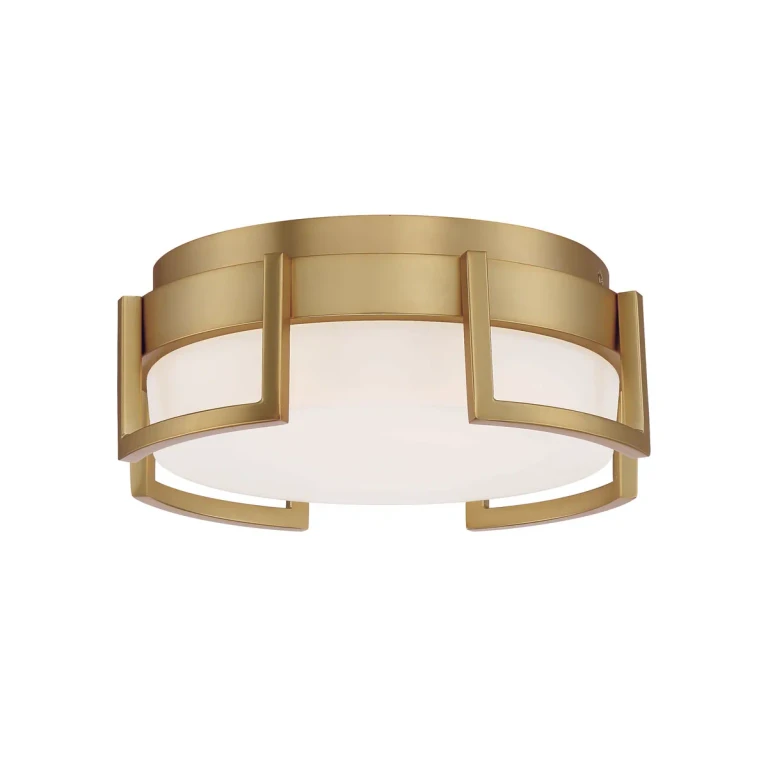 George Kovacs Bezel Set Ceiling Light in Honey Gold - P953-1-248-L