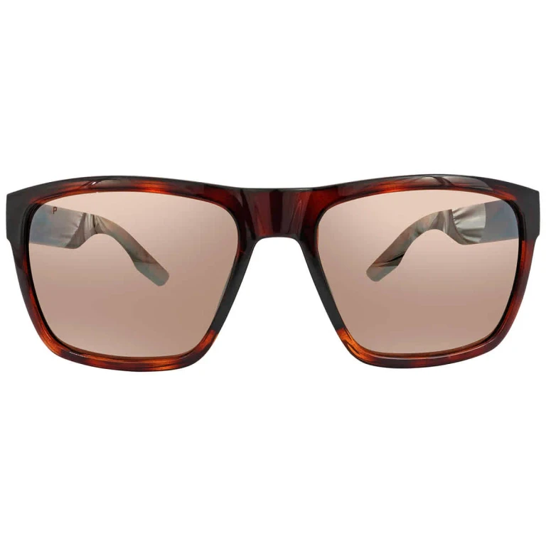Costa Del Mar Paunch XL Copper Silver Mirror Polarized Polycarbonate Square Sunglasses 6S9050 905007 59