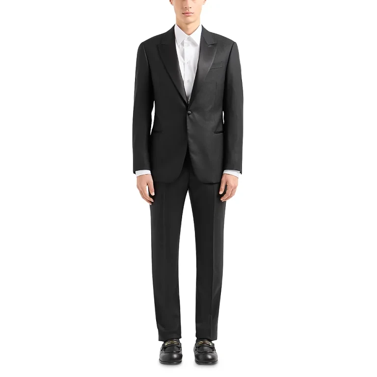 Emporio Armani G Line Regular Fit Peak Lapel Tuxedo