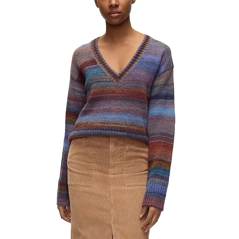 Veronica Beard Diora Striped Sweater