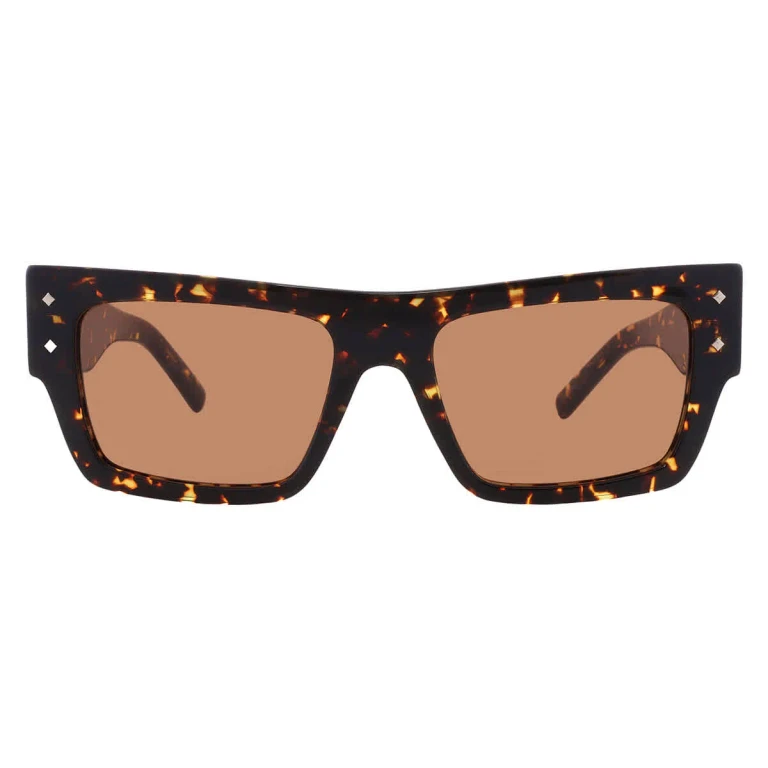 MCM Brown Browline Unisex Sunglasses MW0014 52E 53