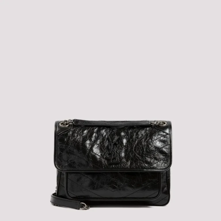 Medium Niki Crossbody Bag in Chevron Calfskin (6331580EN041000)