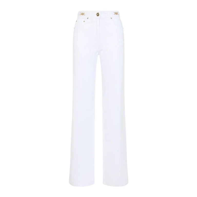 Versace Jean Droit - Blanc