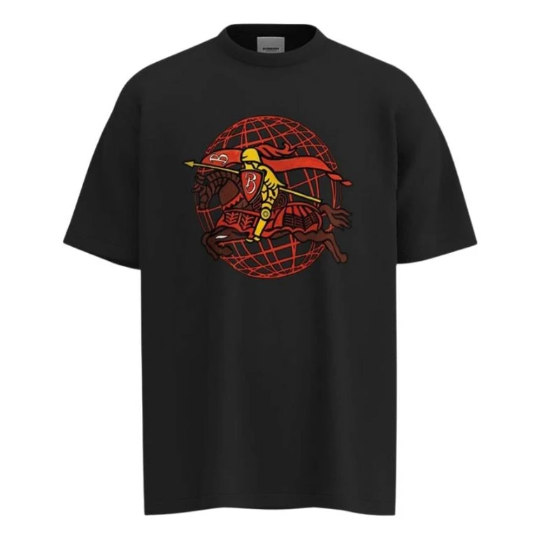 Burberry Equestrian Knight Graphic T-Shirt