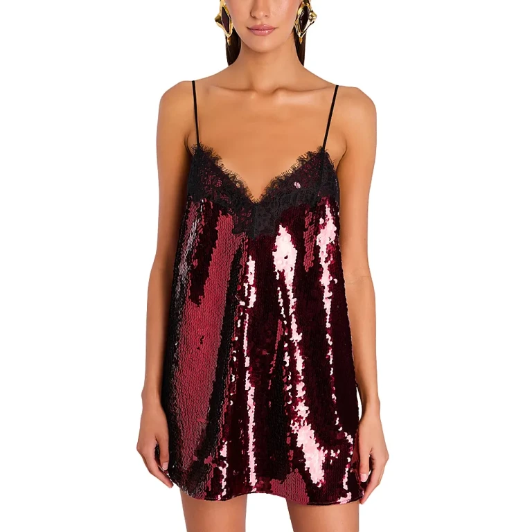 Retrofete Olive Sequin Dress