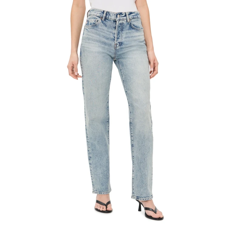 AG Sydney Straight Jeans 17 Years Forlorn 30