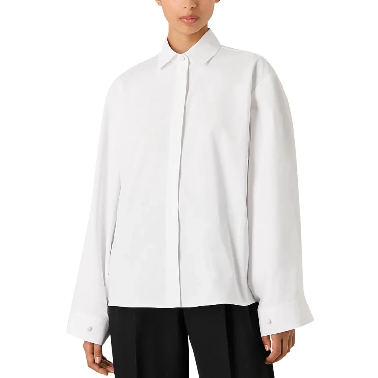 Emporio Armani Oversized Cotton Shirt