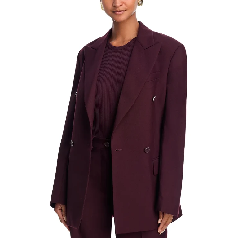 Helmut Lang Double Breasted Belted Blazer