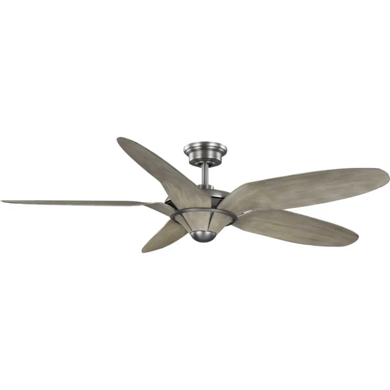 Antique Nickel 60" Ceiling Fan from the Mesilla Collection