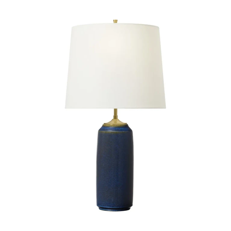 Mix Blue Brown Table Lamp from the Cato Collection