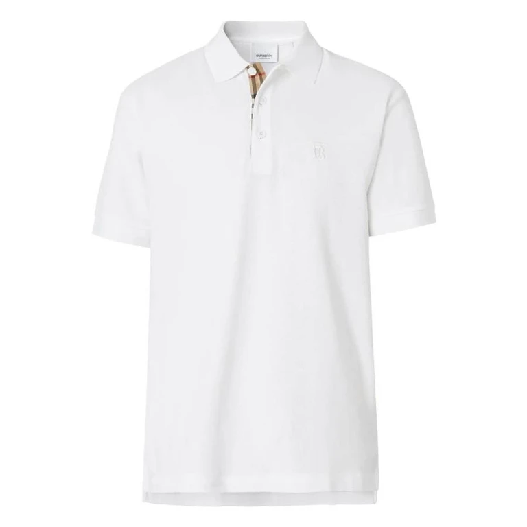 Burberry Eddie Monogram Motif Polo Shirt
