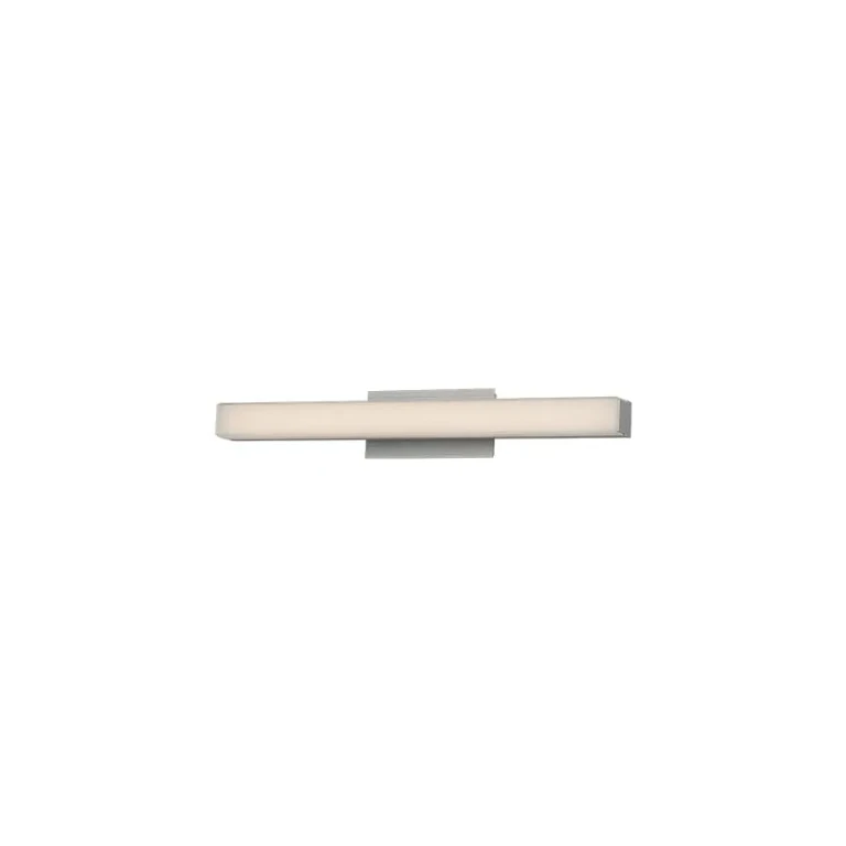 WAC Lighting Brink LED Bathroom Vanity & Wall Light in Brushed Aluminum - WS-77618-27-AL