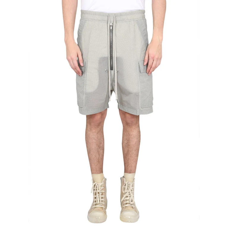 릭 오웬스 지퍼 버뮤다 쇼츠