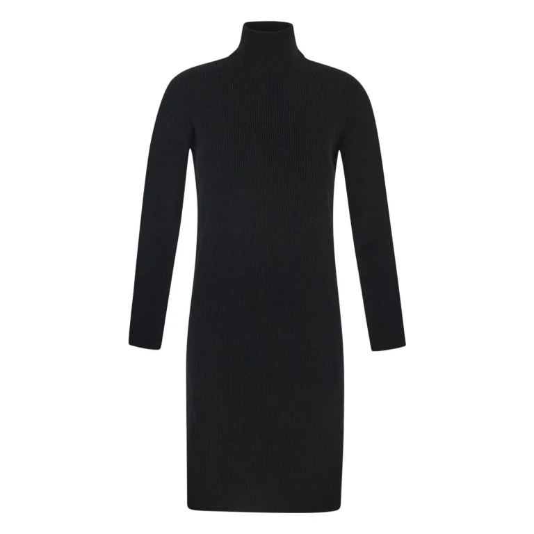 Bottega Veneta Stretch Wool Ribbed Dress