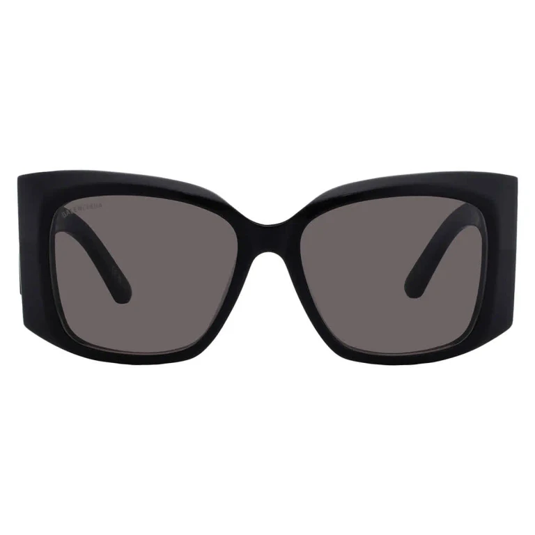 Balenciaga Lunettes De Soleil - Noir