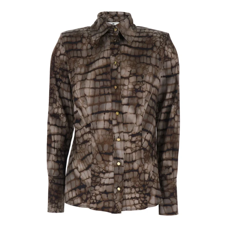Elisabetta Franchi Chemise - Marron