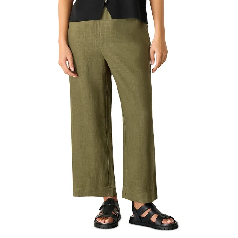 Whistles Petite Linen Pocket Trousers