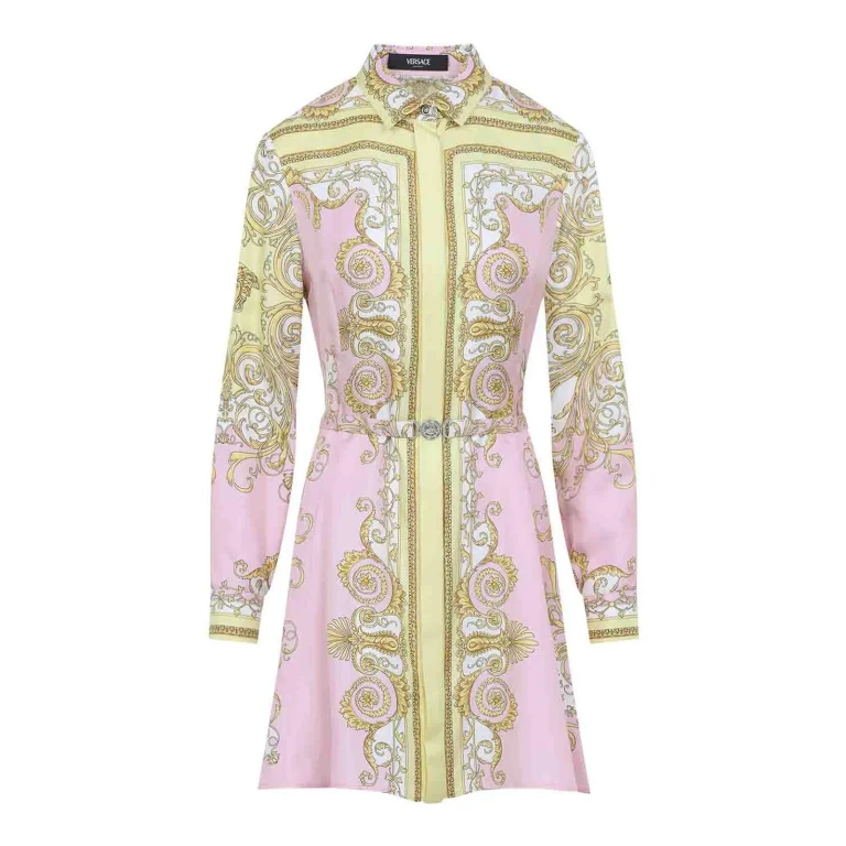Versace Robe Courte - Rose