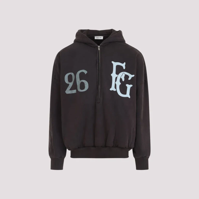 FEAR OF GOD - Fear Of God Baseball Club Hal Zip Hoodie