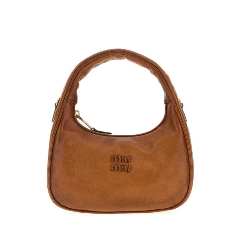 Caramel Leather Wander Handbag