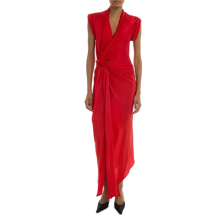 Victoria Beckham Asymmetric Twist Dress