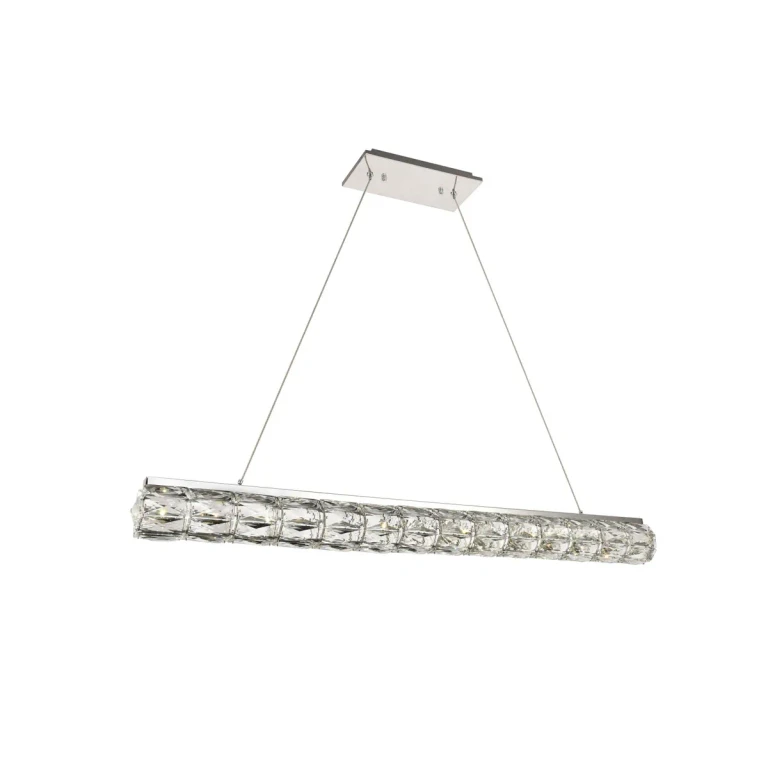 Chrome LED Chandelier from the Valetta Collection