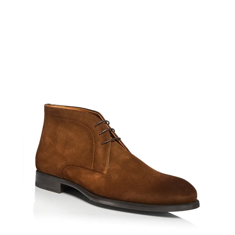 Magnanni Men's Harvey 3 Eyelet Lace Up Chukka Boots - Exclusive