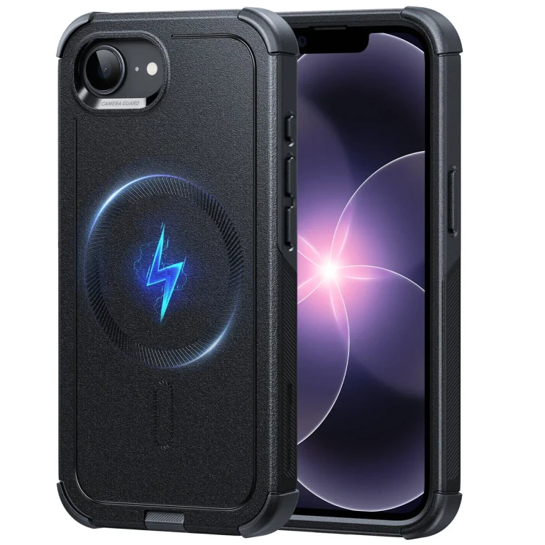 iPhone 17e Cyber Tough Magnetic Case - Black - Black