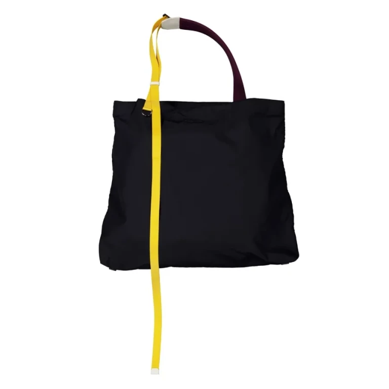 Burberry Black Technical Astra Messenger Bag