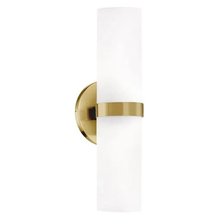 Kuzco Milano Wall Sconce in Brushed Gold